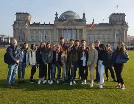 Berlin trip with students from Kazakhstan