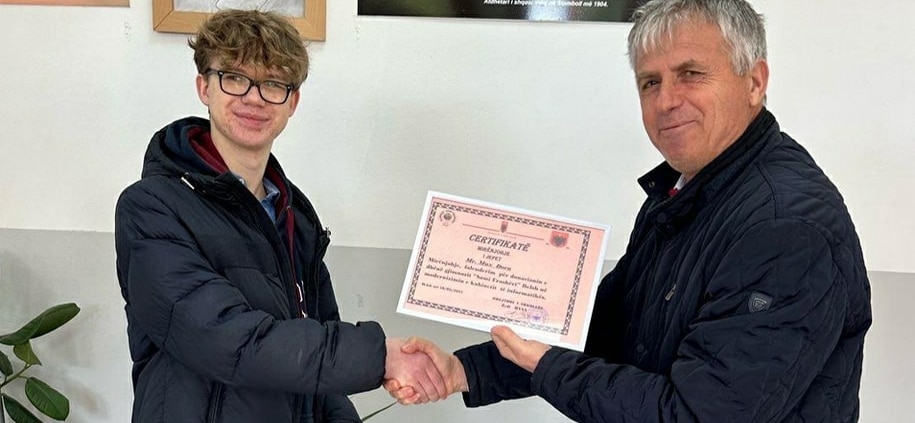 Max Dorns inspirierender Beitrag für eine Schule in Albanien 1 MaxPic1