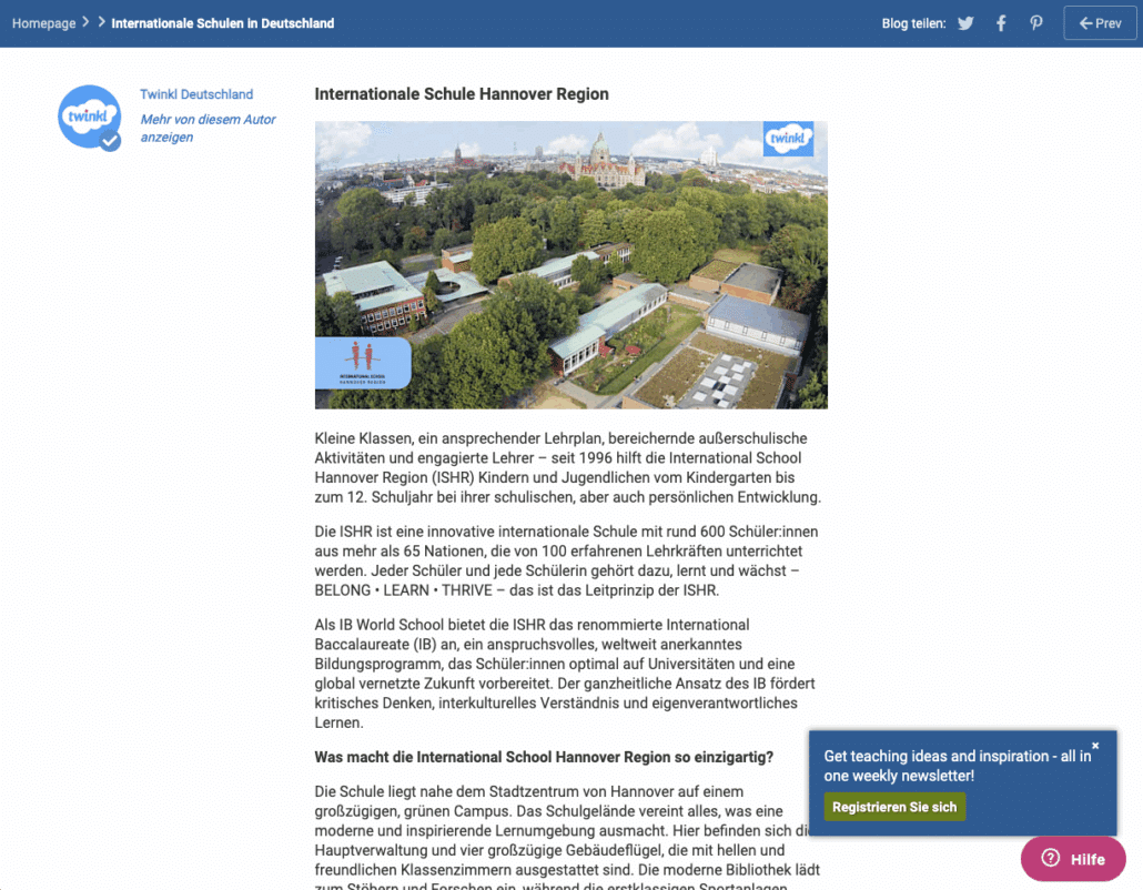 ISHR von Twinkl Empfohlen 2 Twinkl